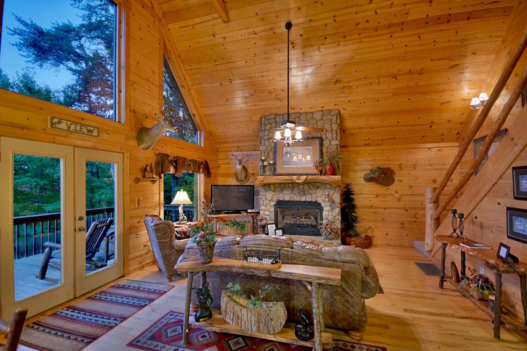 The View Sweeping Mountain Views Gas Fireplace Game Room Hot Tub Blue Ridge Eksteriør bilde