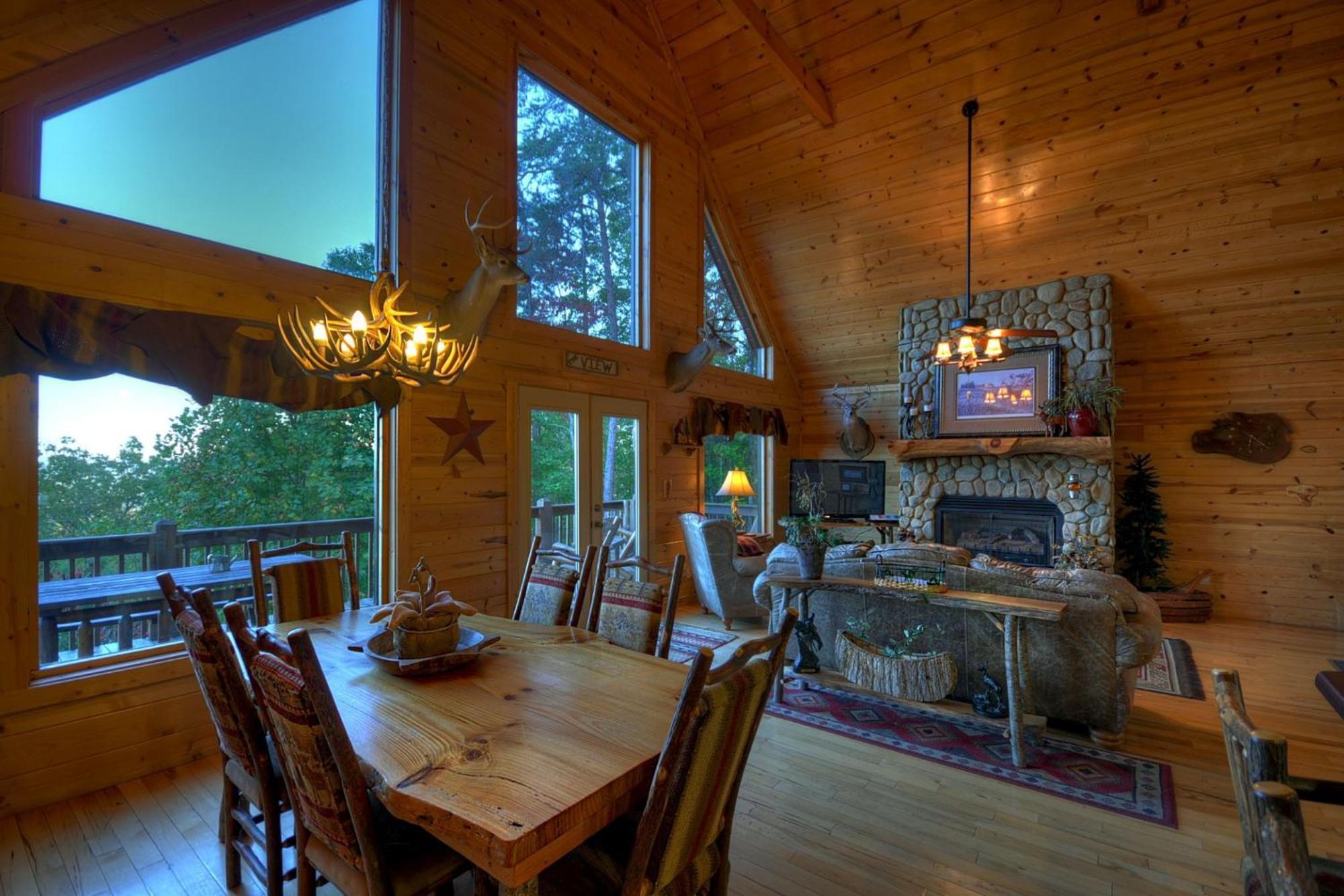 The View Sweeping Mountain Views Gas Fireplace Game Room Hot Tub Blue Ridge Eksteriør bilde