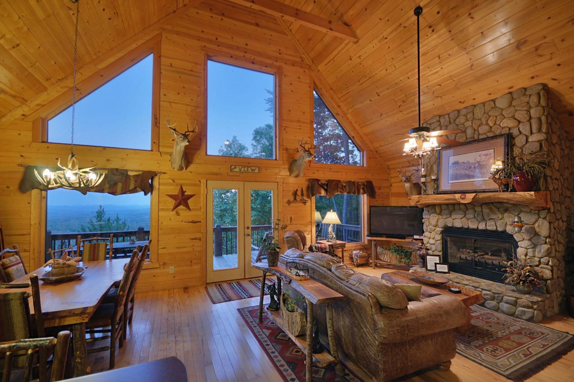 The View Sweeping Mountain Views Gas Fireplace Game Room Hot Tub Blue Ridge Eksteriør bilde