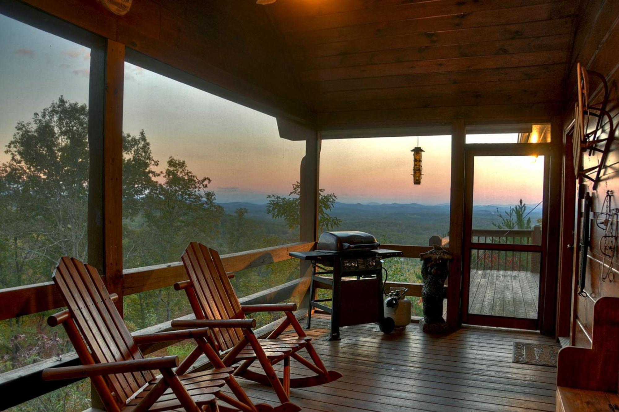 The View Sweeping Mountain Views Gas Fireplace Game Room Hot Tub Blue Ridge Eksteriør bilde