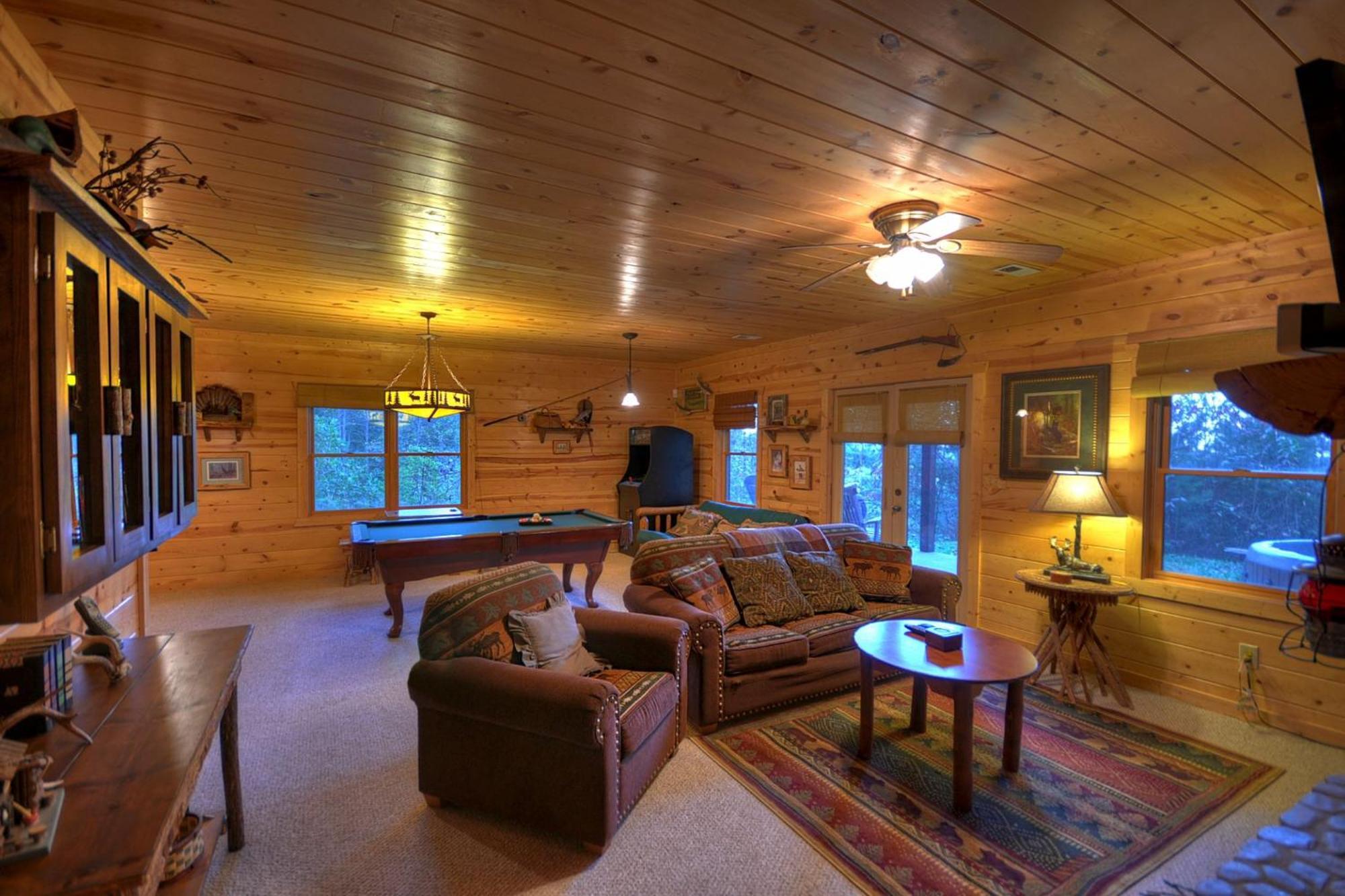 The View Sweeping Mountain Views Gas Fireplace Game Room Hot Tub Blue Ridge Eksteriør bilde